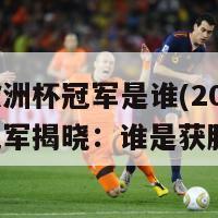 今年欧洲杯冠军是谁(2021欧洲杯冠军揭晓：谁是获胜者？)