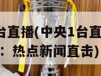 中央1台直播(中央1台直播新标题建议：热点新闻直击)